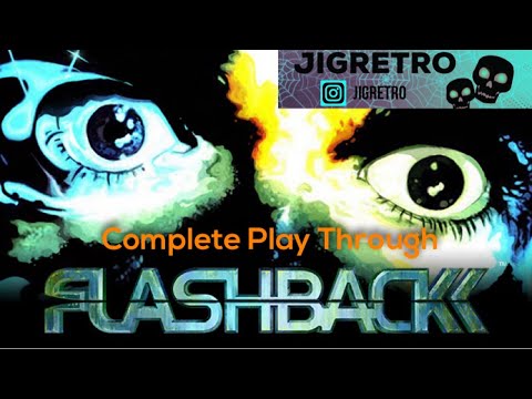 FLASHBACK Walkthrough / Playthrough Complete Nintendo SWITCH