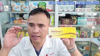 Tác Dụng và Liều Dùng Thuốc Montelukast - SINGULAIR