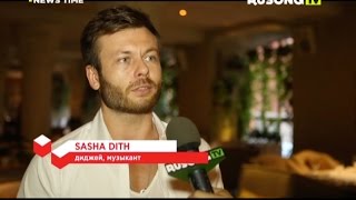 RusongTV - репортаж о презентации сингла ВЛЮБЛЁННЫЙ АНГЕЛ и альбома RUMIX - DJ Sasha Dith - Май 2015