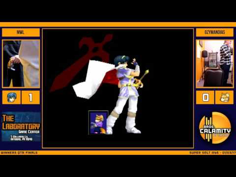 S@LT #65 | MWL (Marth) vs Ozymandias (Fox) - Winners Qtr Finals - Melee Singles