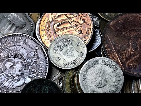 SILVER ROMP - Incredible LAST World Coin Half Pound Search - Bag #30