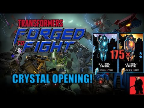 Transformers Forged to Fight 175× Crystal Opening