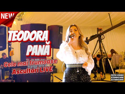 Teodora Pană 🎤 Cântecu' Miresii 💍 Colaj Nuntă 2025 🎶 Ascultări & Melodii Populare de Petrecere