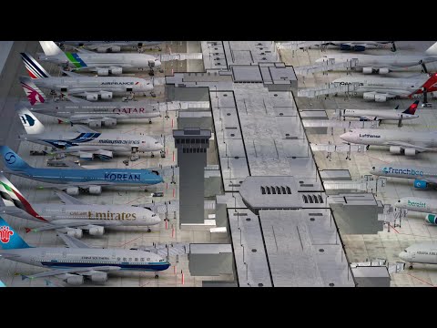 WASHINGTON Airport Gameplay #8 | Plane Spotting | World of Airports