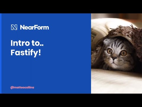 Intro to Fastify - Matteo Collina