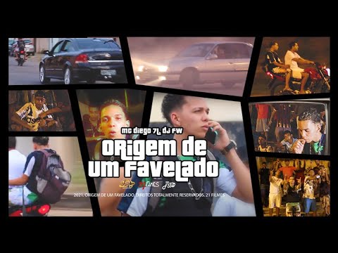 MC Diego 7L - Origem de um Favelado - DJ FW ( CLIPE OFICIAL )