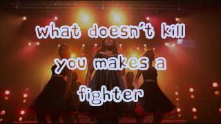 Glee What doesn't kill you (stronger) lyrics