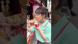 大きな口で頬張った?? #tiktok #hkt48 #田中美久