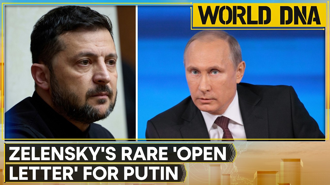 Ukrainian President Zelensky Write Open Letter To Putin To End The War; Proposes Face-To-Face Talks