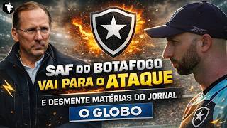 🚨BOTAFOGO SE POSICIONA EM NOTA QUE DESMENTE MATÉRIAS DO JORNAL O GLOBO | BELLÃO COMANDA TREINO