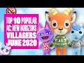 Top Ten Most Popular Villagers In Animal Crossing New Horizons (June 2020) - ARE YOURS ON HERE?