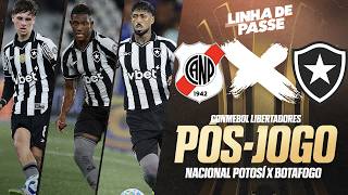 NACIONAL POTOSÍ X BOTAFOGO AO VIVO: PÓS-JOGO AGORA NO LINHA DE PASSE | ESPN