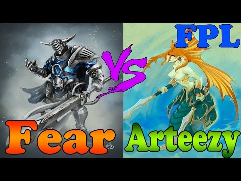 Dota 2 - Fear vs Arteezy and others 5k+ MMR Plays Faceit Pro League - FPL