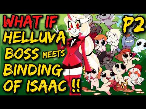 What if HELLUVA BOSS meets Binding of Isaac !? Isaac x Verosika & Girls !? New Drama in Hell #anime