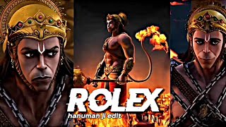 Lord Hanuman x Rolex Edit🕉 Lord Hanuman Attitud