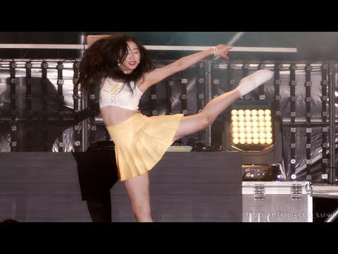 [4K] 180825 네이처 (NATURE) 오로라 'My Sharona' cover 직캠 by 도라삐 @ 레저 춘천 메가 콘서트, 송암스포츠타운