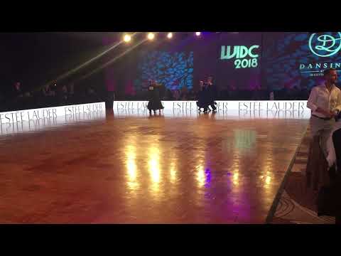 Diana Kicia with Michal Jeziorowski. Waltz. Warsaw International Dance Championships 2018