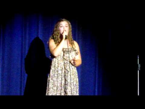Christy Crow performs at the 2012 Friendswood HS pop show