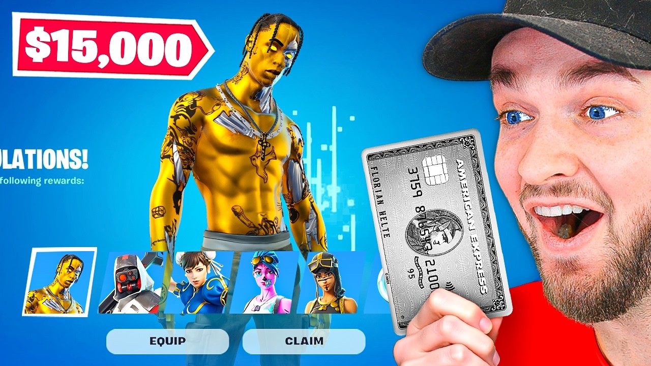 I Spent $15,000 Upgrading Fortnite Accounts!