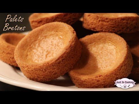 Palets Bretons (Traditional Breton Butter Cookies)