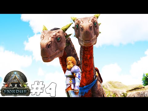 Har den *TO HOVEDER*!? - ARK #4 Fjordur Pyria Mythos Evolved