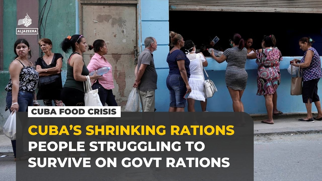 Cubans struggle to survive as dwindling rations leave families hungry