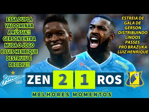 GERSON MADE A MAGNIFICENT DEBUT FOR ZENIT, LEADING A SPECTACULAR COMEBACK! LUIZ HENRIQUE DESTROYE...