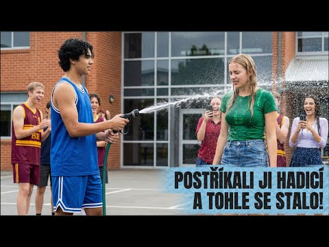 Šikanáři postříkali novou dívku na školním dvoře hadicí — to, co udělala potom, je přimělo utéct.