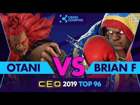 CEO 2019 Top 96 - Otani (Akuma) vs Brian F (@bri4nf) (Balrog) - SFV ARCADE EDITION
