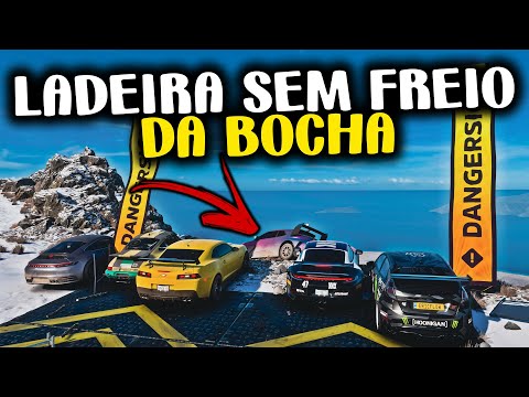 BOCHA'S BRAKELESS SLOPE - LOOK WHERE IT ENDED UP - FORZA HORIZON 5 GAMEPLAY