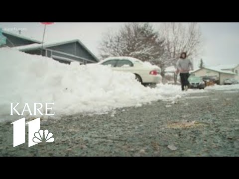 Minnesota digs out after the first big snowstorm of the season