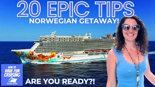 20 IMPORTANT TIPS for Norwegian Getaway Cruise Ship