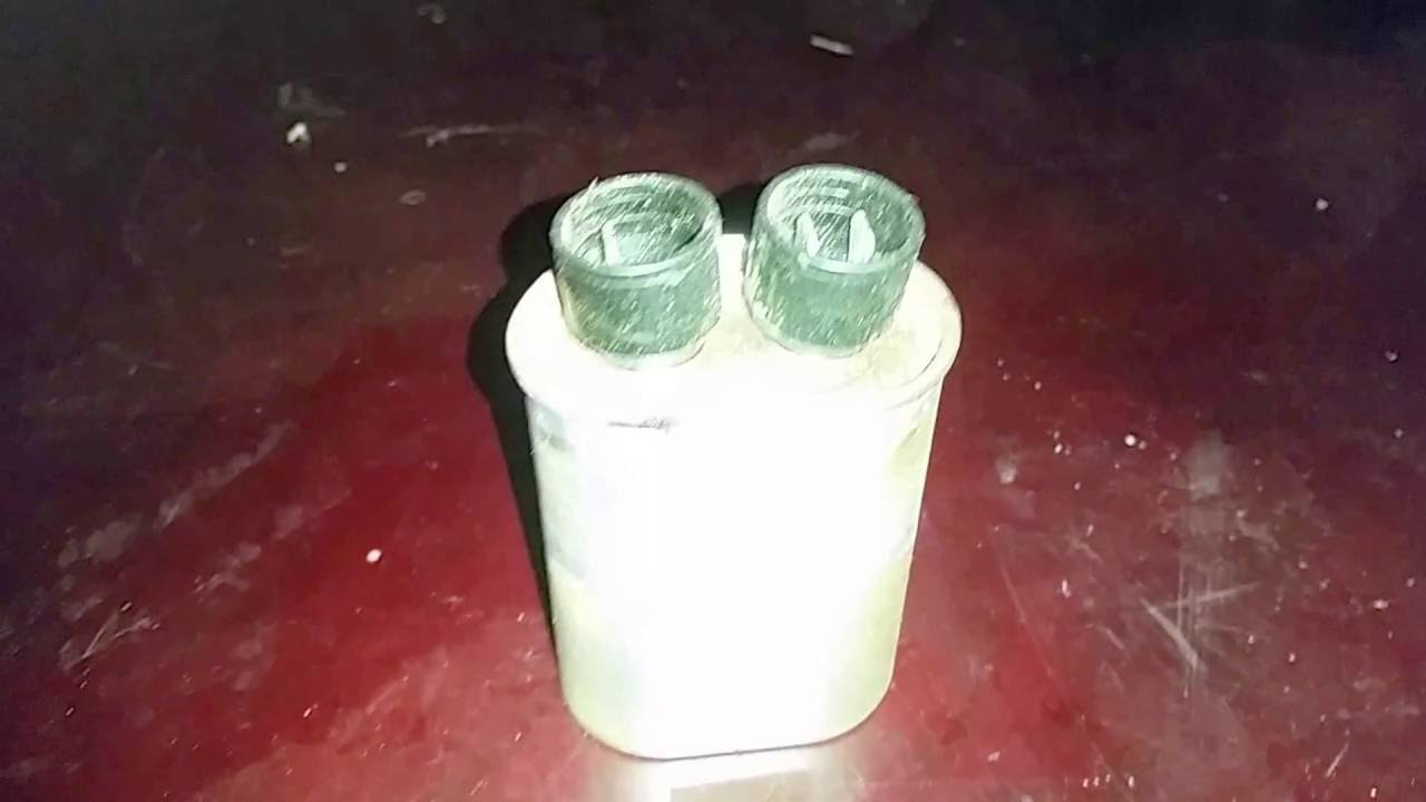 What Is A H.V. Capacitor & How To Discharge A H.V. Capacitor