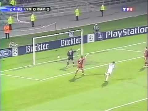 Lyon 1:1 Bayern Munich. UCL 2003/04