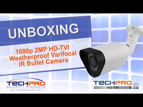 Unboxing  - 1080p 2MP HD-TVI Weatherproof Varifocal IR Bullet Camera