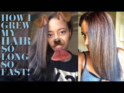 How I Grew My Hair So Long So Fast! Video