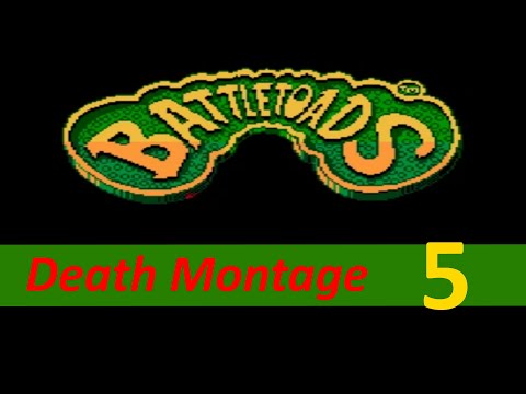 Battletoads(NES) Death Montage #5 as I learn the game blind!