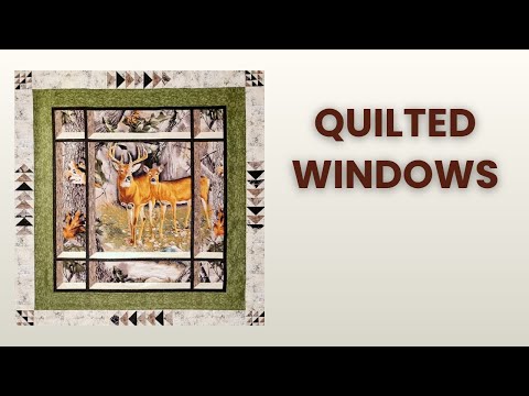 Attic Window Quilt Top Tutorial | Create a Window Effect with Fabric
