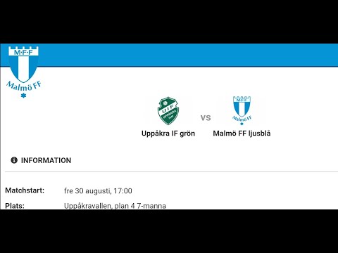 Uppåkra IF 2012 - Malmö FF 2013