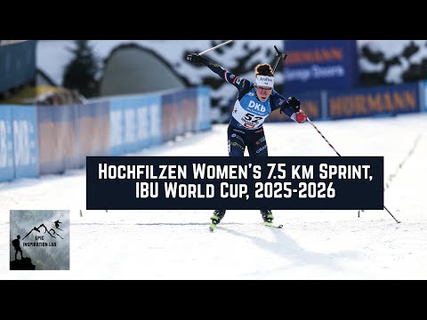 Hochfilzen Women’s 7.5 km Sprint - Biathlon season 2025/2026 IBU World Cup