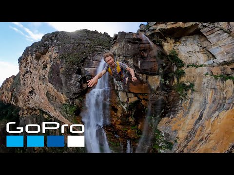 GoPro: BASE Jumping Down a Waterfall with Sketchy Andy