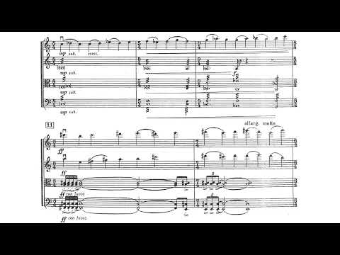 [Andrei Golovin] String Quartet (Score-Video)