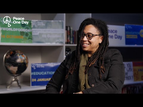 Nadirah X performing at the Peace One Day Broadcast.