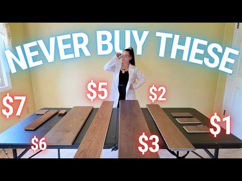 LVP vs. LAMINAT vs. HOLZBODEN | WÄHLEN SIE DEN LANGLEBIGSTEN BODEN FÜR DAS HOT MESS-TRAUMHAUS!