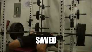 How to Bench Press HEAVY ALONE Safely...And Not Die (Bench Press in Power Rack)