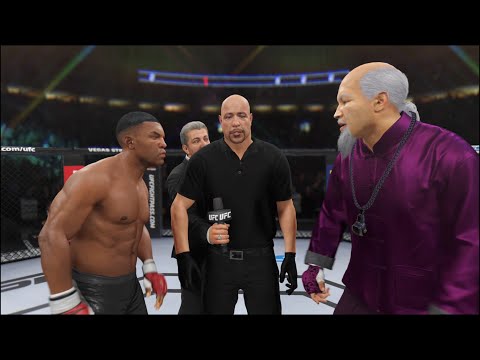 Mike Tyson vs. Kung Fu Master - EA Sports UFC 4 - Crazy UFC 👊🤪
