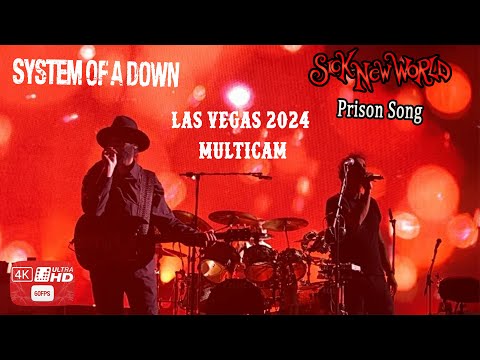 System Of A Down - Prison Song Multicam Sick New World Las Vegas 2024 (4K Ultra HD Quality | 60 FPS)