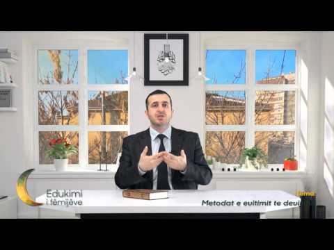 Metodat e evitimit te devijimit - Mr. Adnan Berbatovci