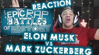 Elon Musk vs Mark Zuckerberg - ERB of History REACTION