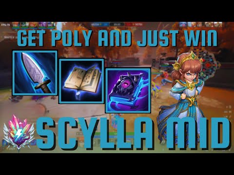 GET POLY AND JUST WIN - Scylla Mid Smite 2 Gameplay